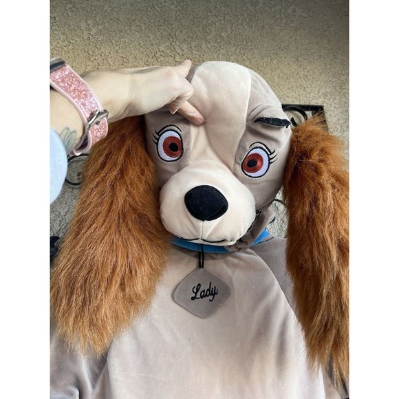 Disney catalog lady costume - size 3T - 4T - brown/white - Picture 2 of 12